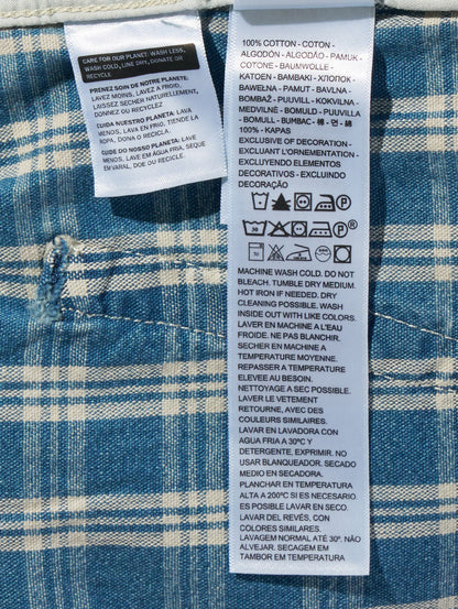 WORKWEAR プルオンワークショーツ チェック