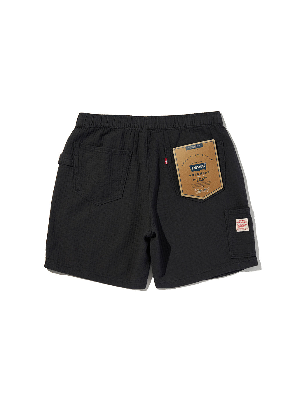 WORKWEAR プルオンワークショーツ ブラック – リーバイス®公式