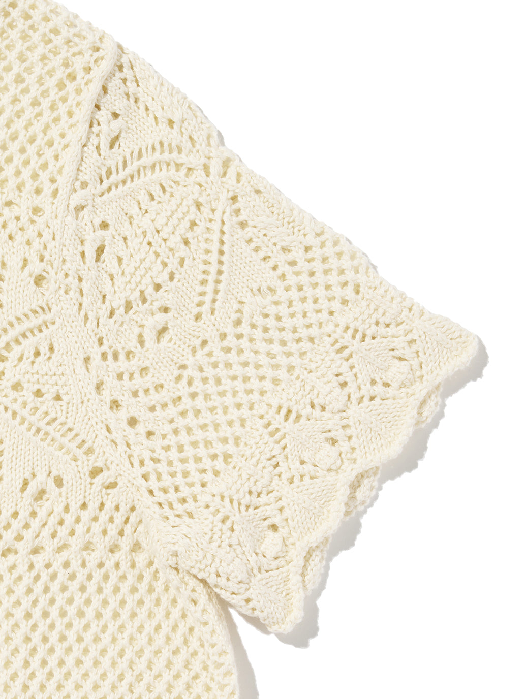 スザンナ フローラル クロシェ シャツ