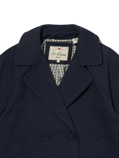 ブリー クロップド スウィング トレンチ