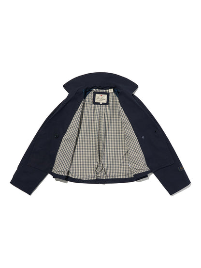 ブリー クロップド スウィング トレンチ