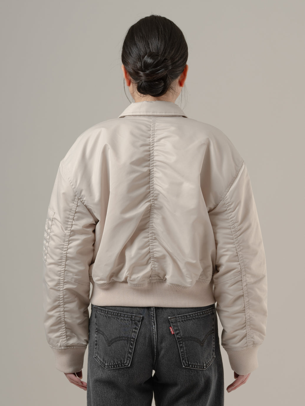 fileslondon 購入　ボンバー　ジャケット ボウイ クロップド ボンバージャケット – リーバイス®公式オンラインストア