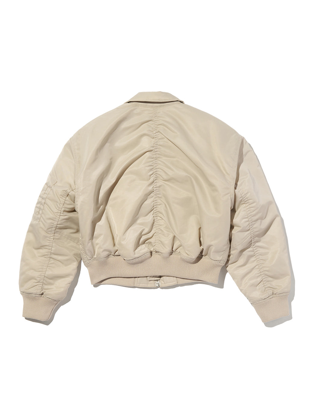 ボウイ クロップド ボンバージャケット