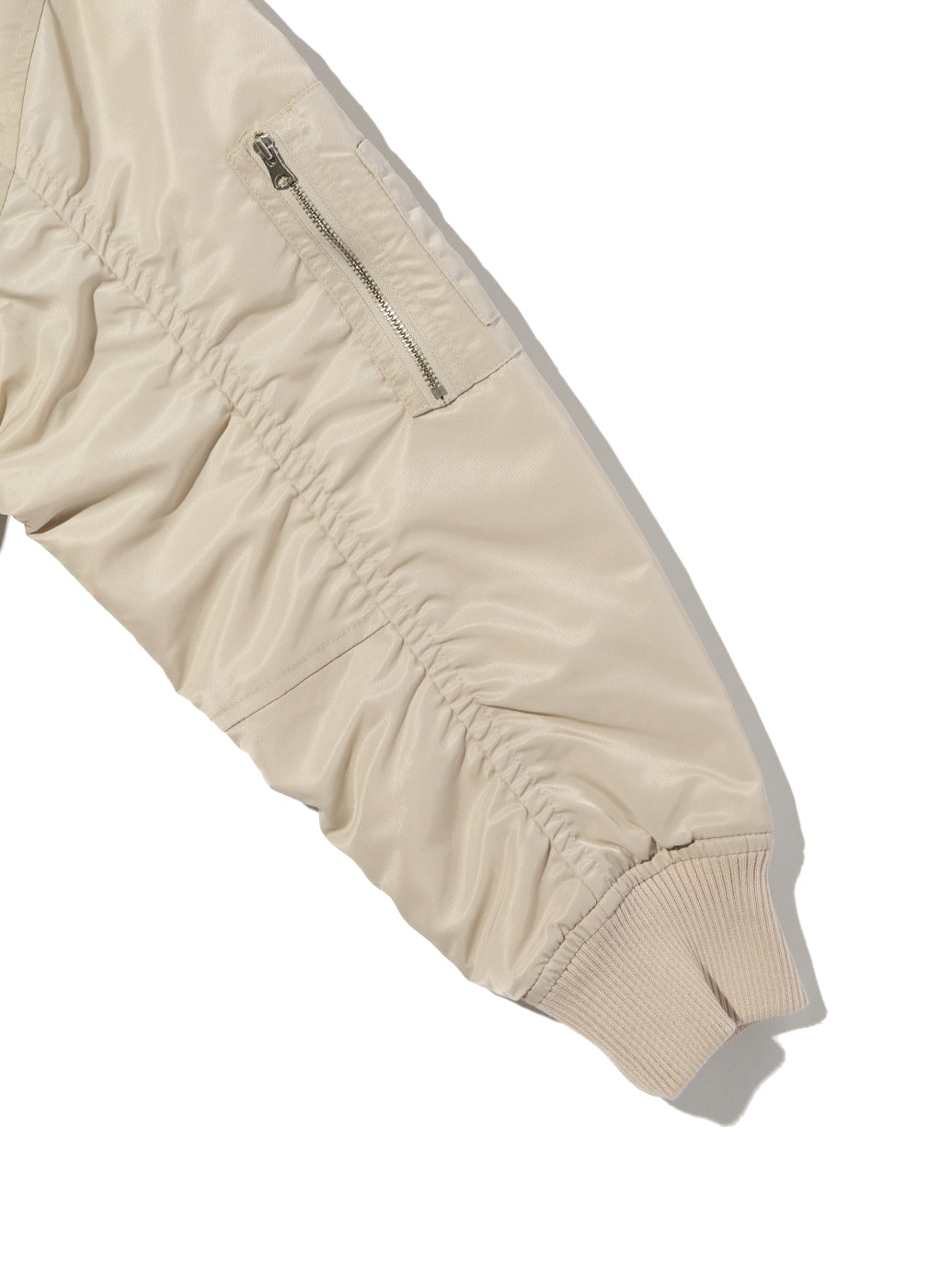 ボウイ クロップド ボンバージャケット