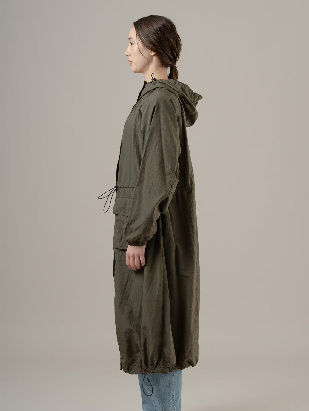 SIMONE ロング バブル パーカー