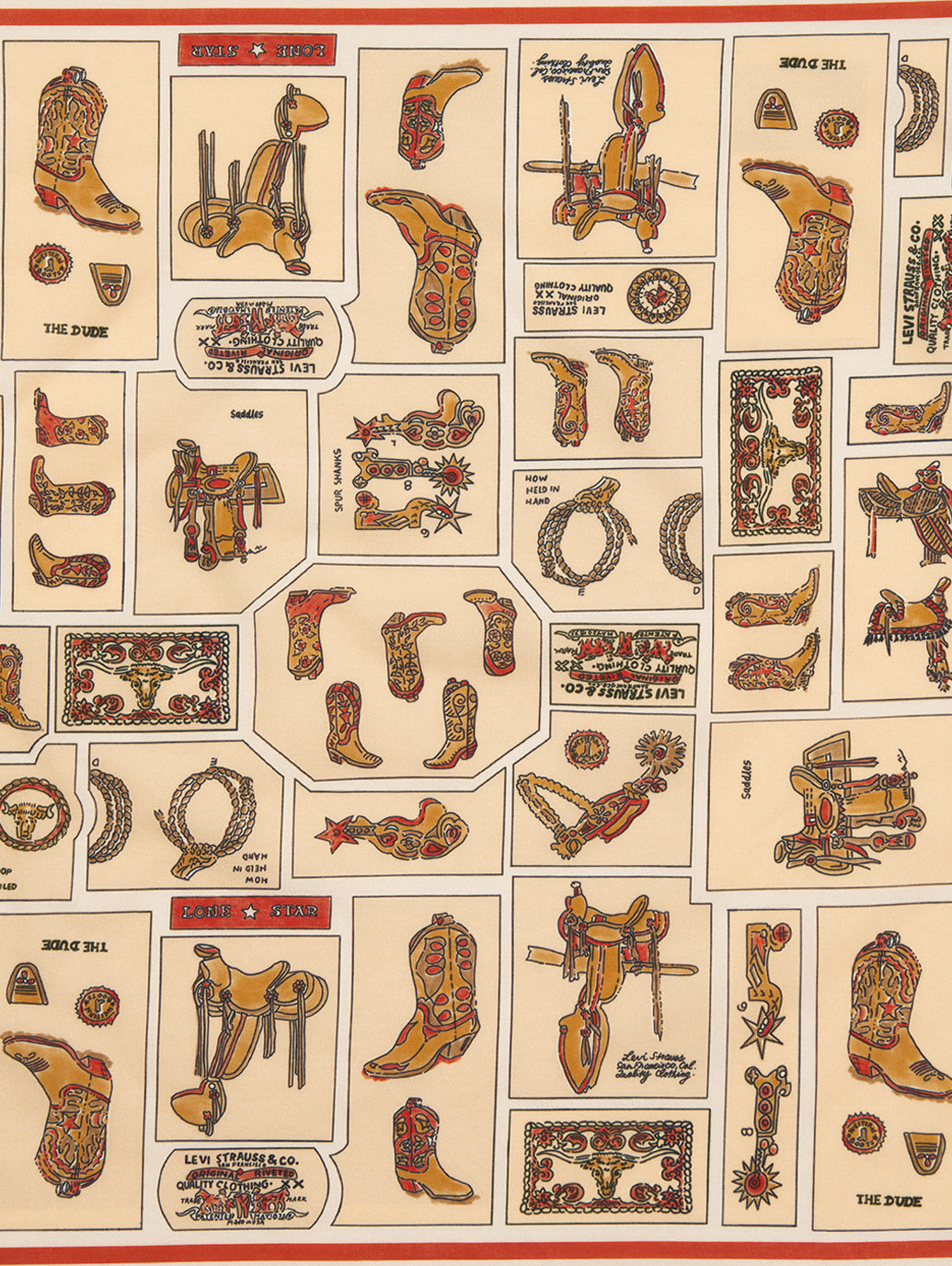 ウエスタン バンダナ