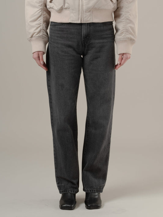 EASY DAD ジーンズ ブラック