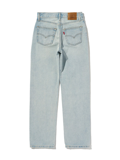 EASY DAD ジーンズ ライトインディゴ