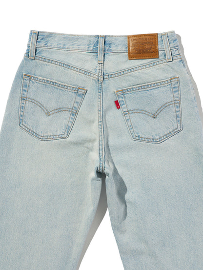 EASY DAD ジーンズ ライトインディゴ