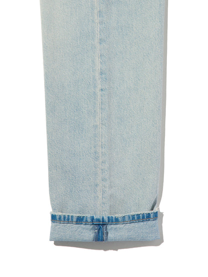 EASY DAD ジーンズ ライトインディゴ