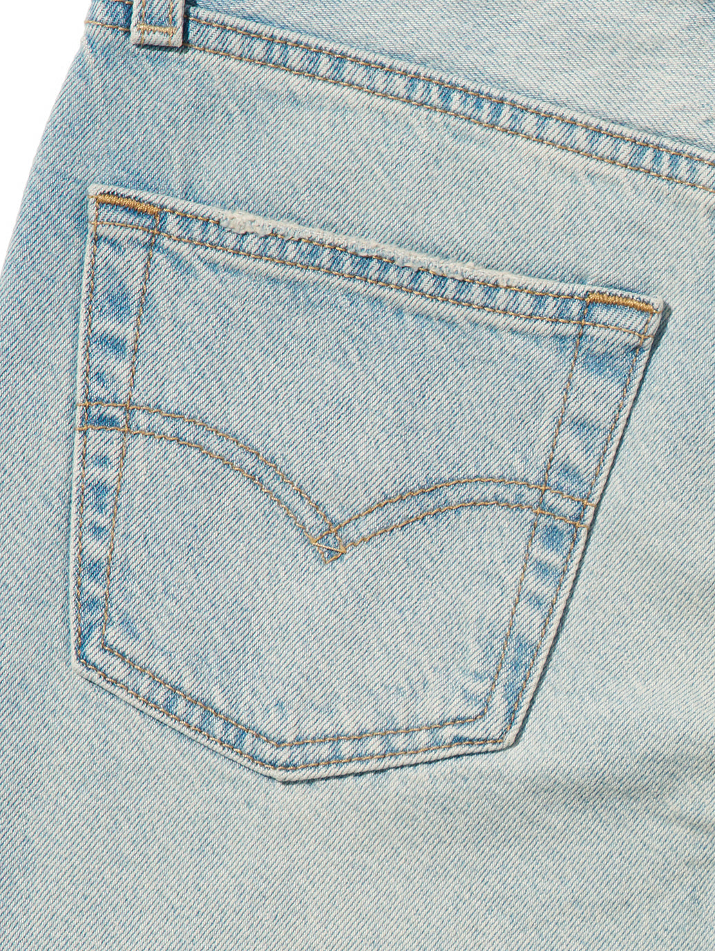 EASY DAD ジーンズ ライトインディゴ