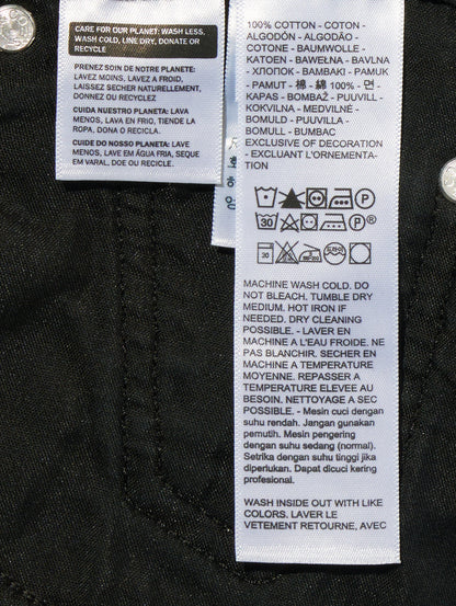 EASY DAD ジーンズ ブラック