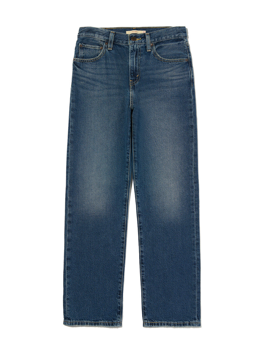 EASY DAD ジーンズ ミディアムインディゴ