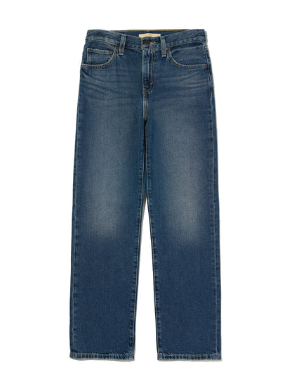 EASY DAD ジーンズ ミディアムインディゴ