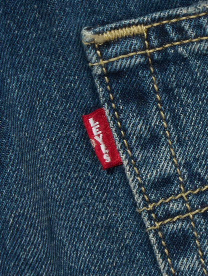 EASY DAD ジーンズ ミディアムインディゴ