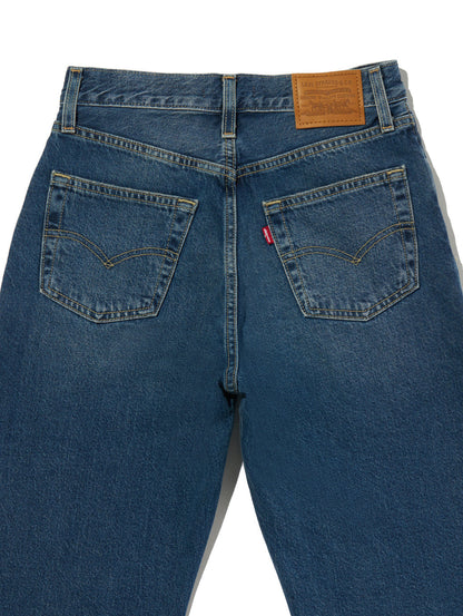 EASY DAD ジーンズ ミディアムインディゴ