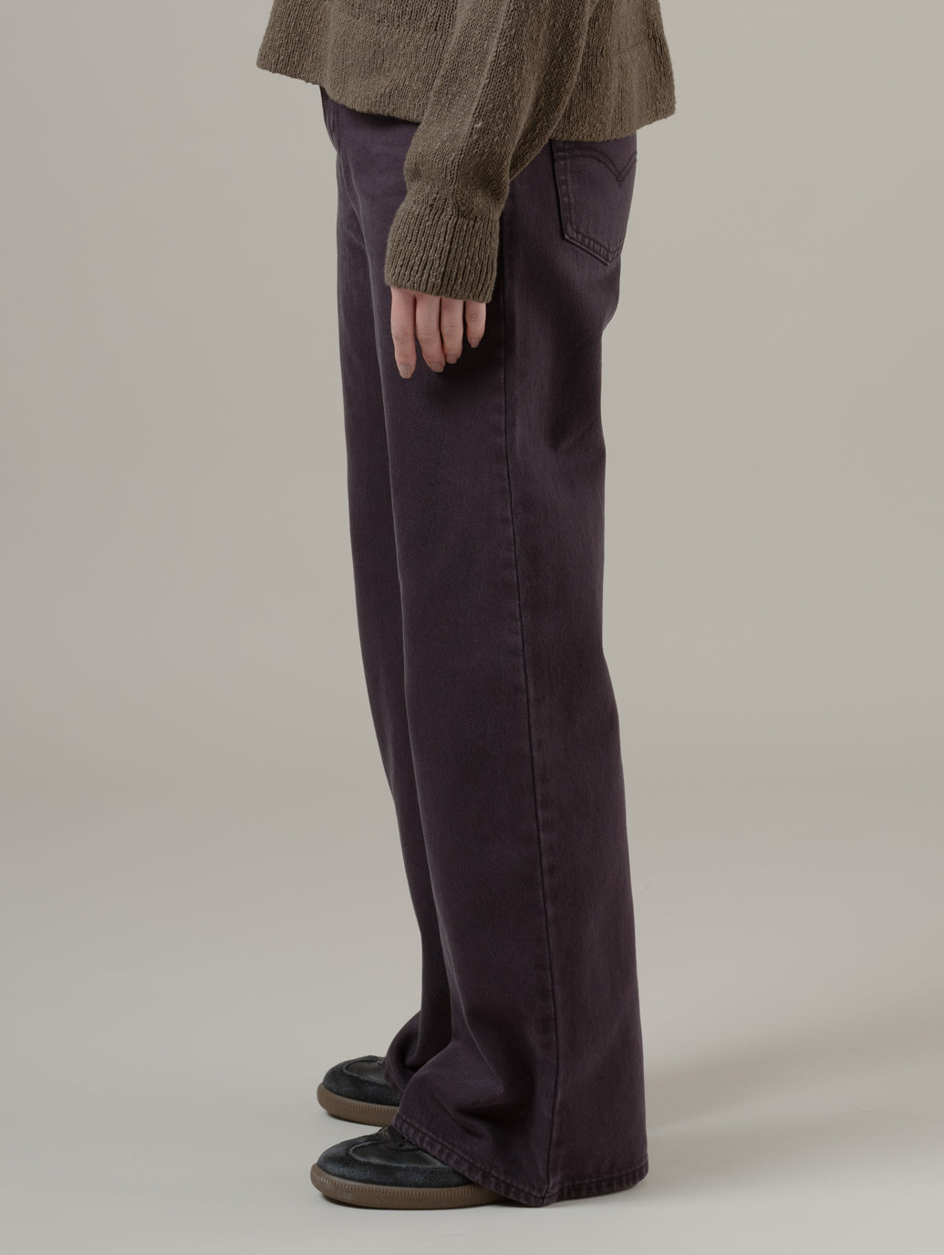 LOOSE BOOT ジーンズ ブラック