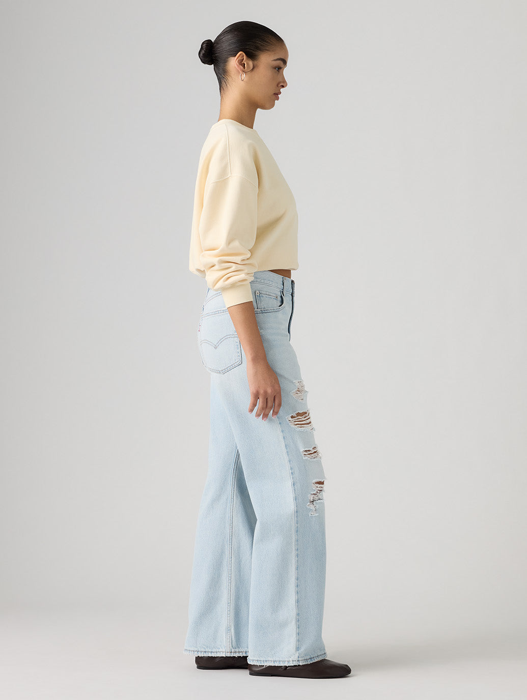 LOOSE BOOT ジーンズ ライトインディゴ