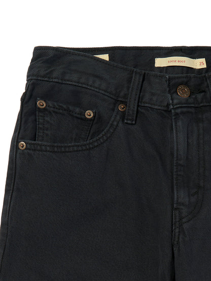 LOOSE BOOT ジーンズ ブラック