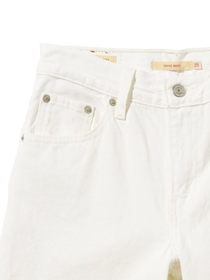 LOOSE BOOT ジーンズ ホワイト