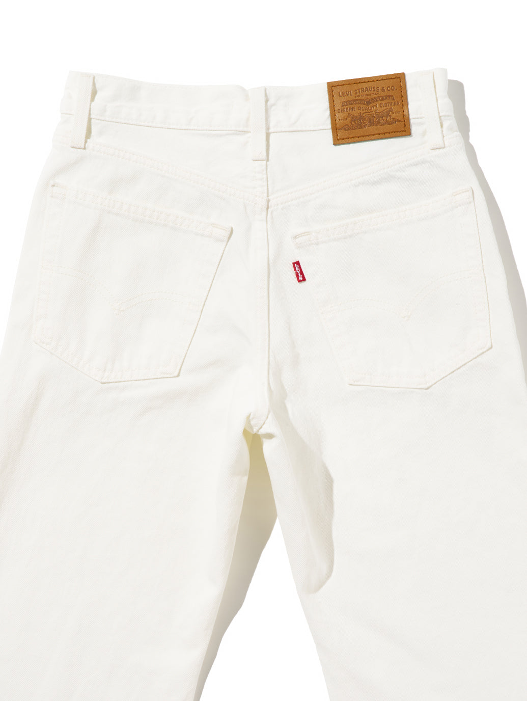 LOOSE BOOT ジーンズ ホワイト