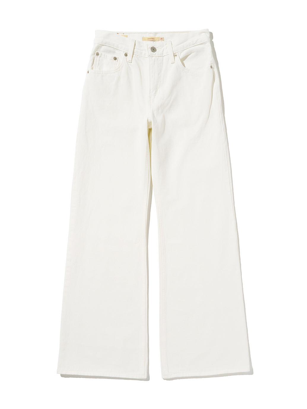 LOOSE BOOT ジーンズ ホワイト