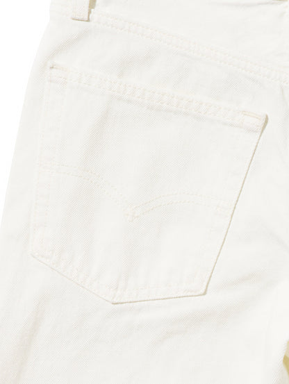 LOOSE BOOT ジーンズ ホワイト