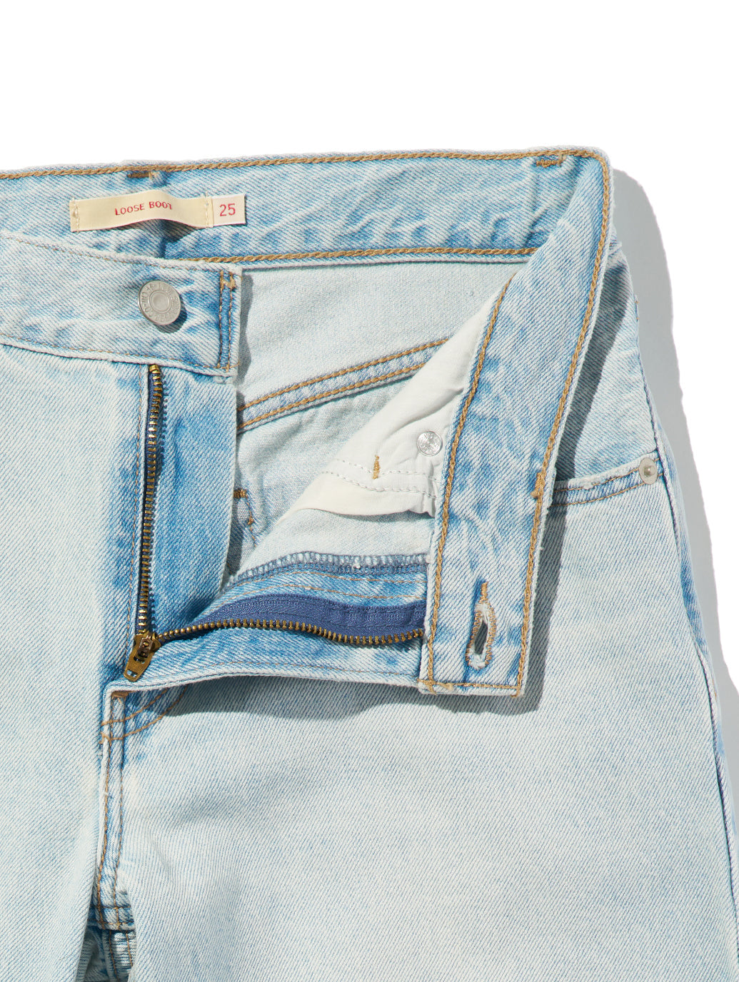 LOOSE BOOT ジーンズ ライトインディゴ