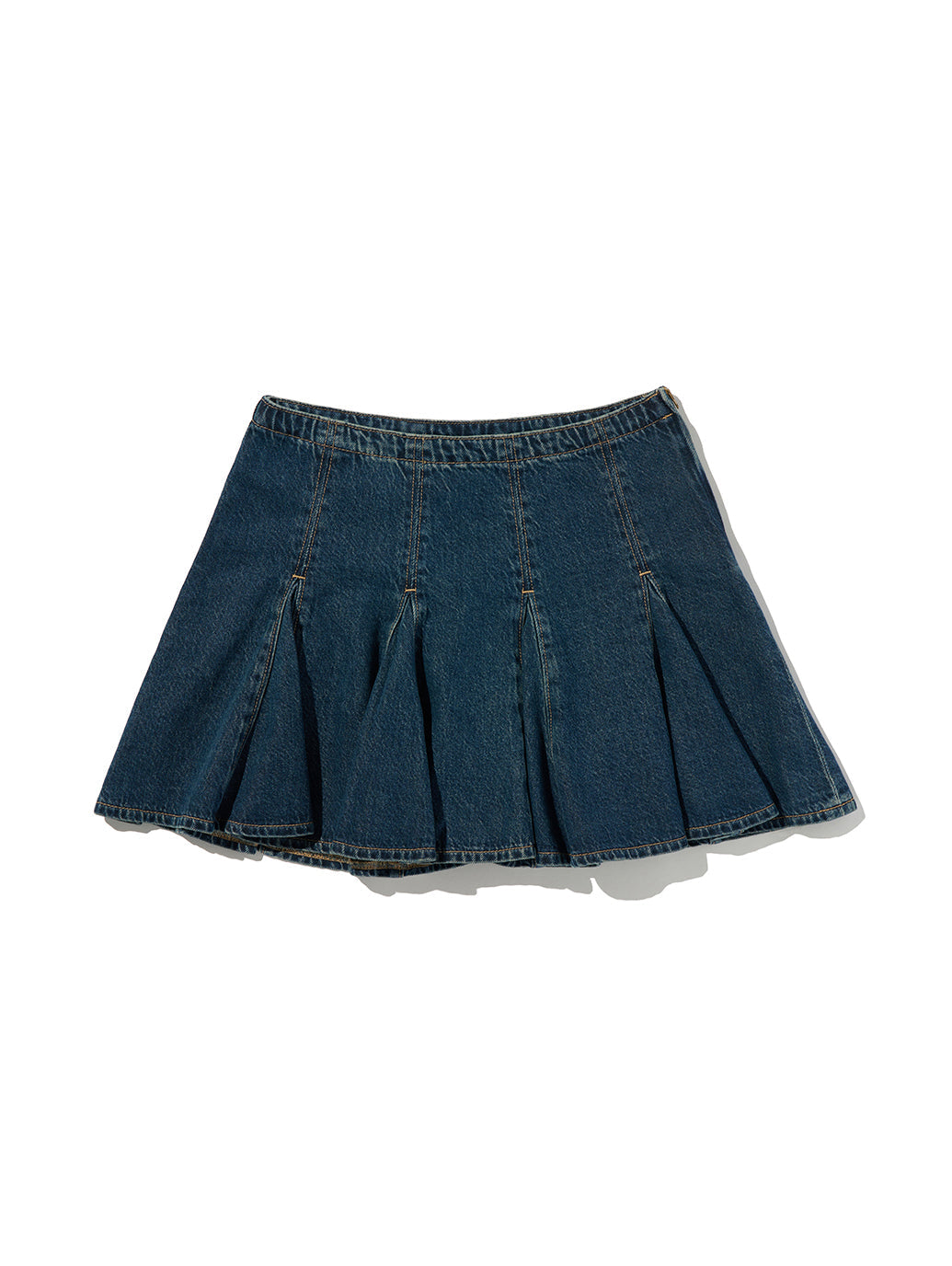 ゴデットミニスカート ダークインディゴ