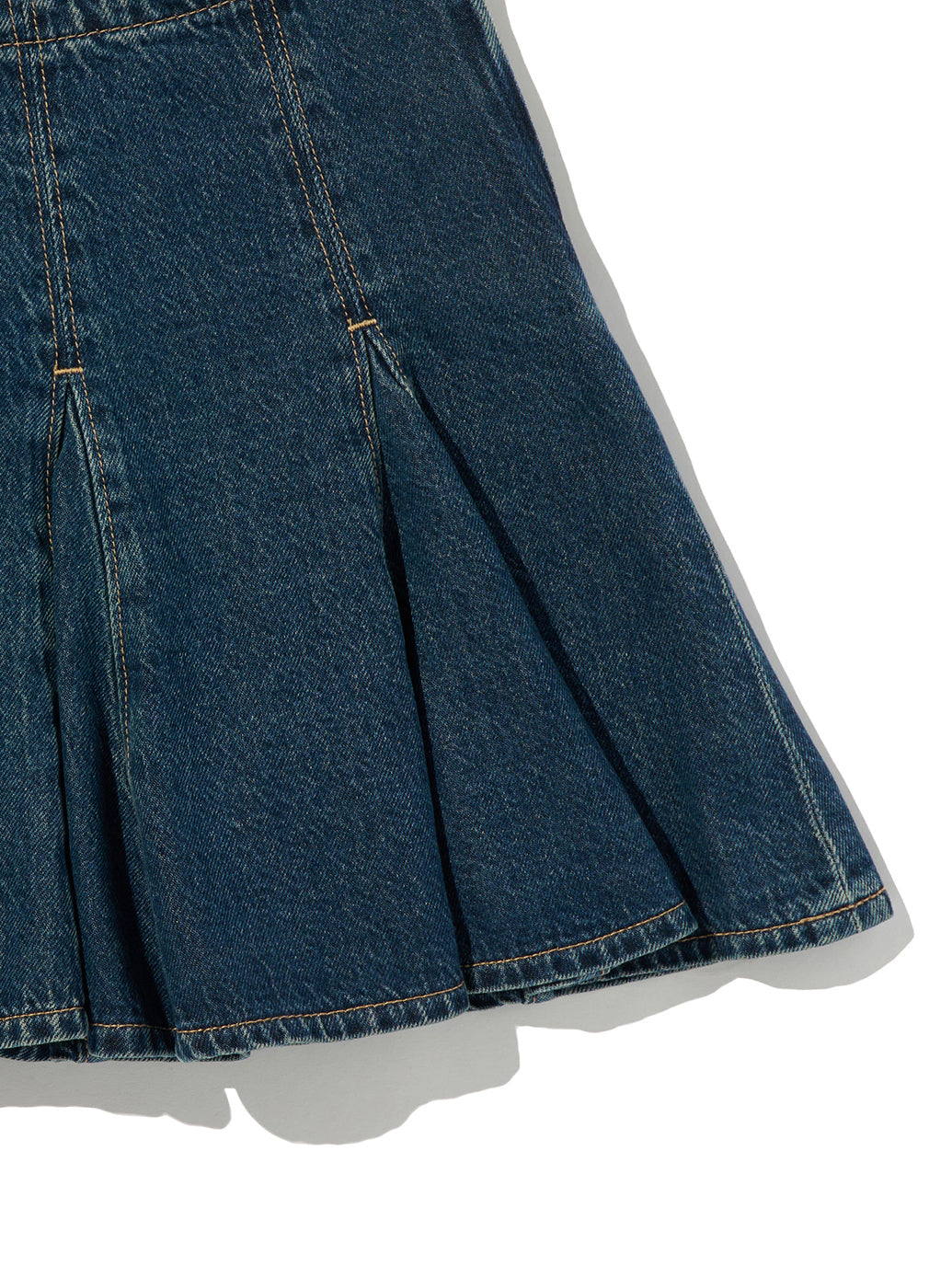 ゴデットミニスカート ダークインディゴ