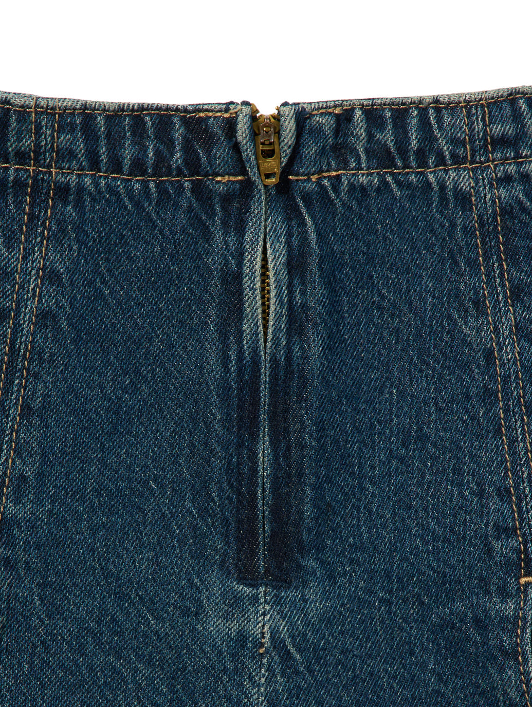 ゴデットミニスカート ダークインディゴ