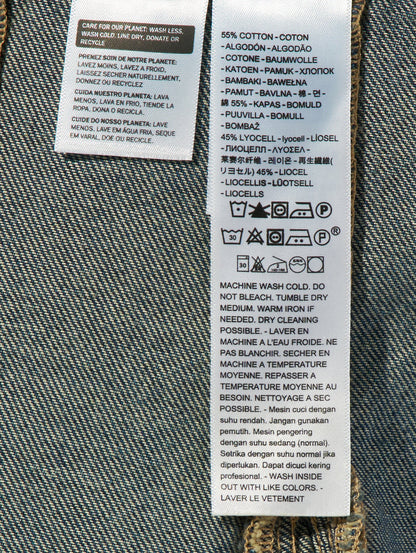 ゴデットミニスカート ダークインディゴ