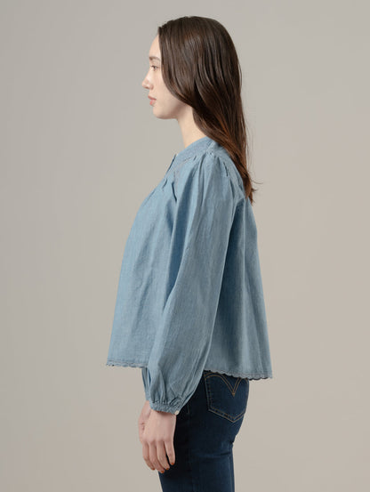 クレオ ロングスリーブブラウス