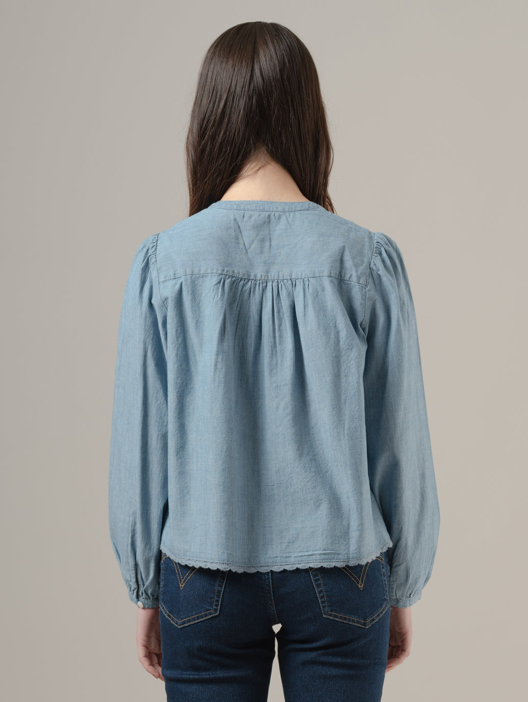 クレオ ロングスリーブブラウス