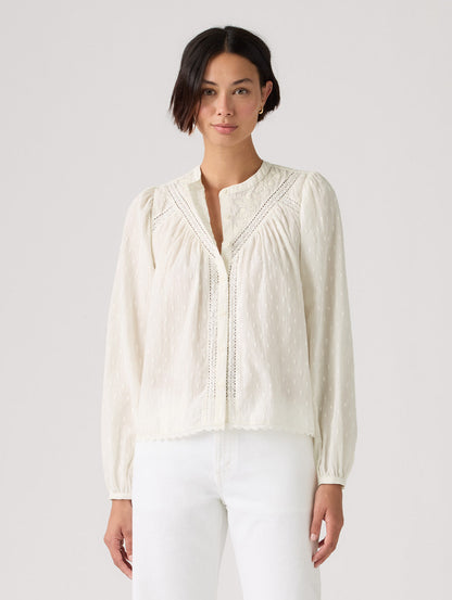 クレオ ロングスリーブブラウス