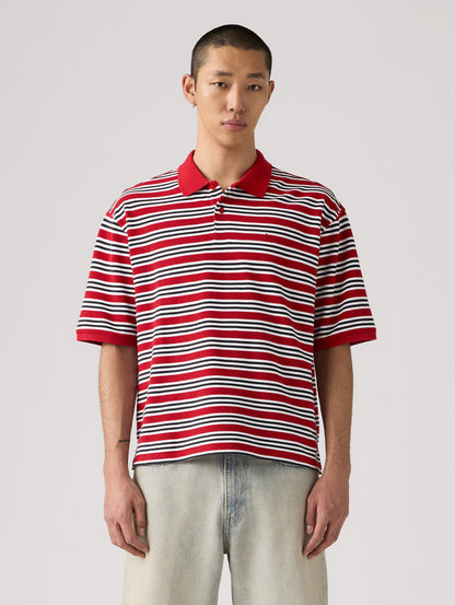 ボクシーポロシャツ