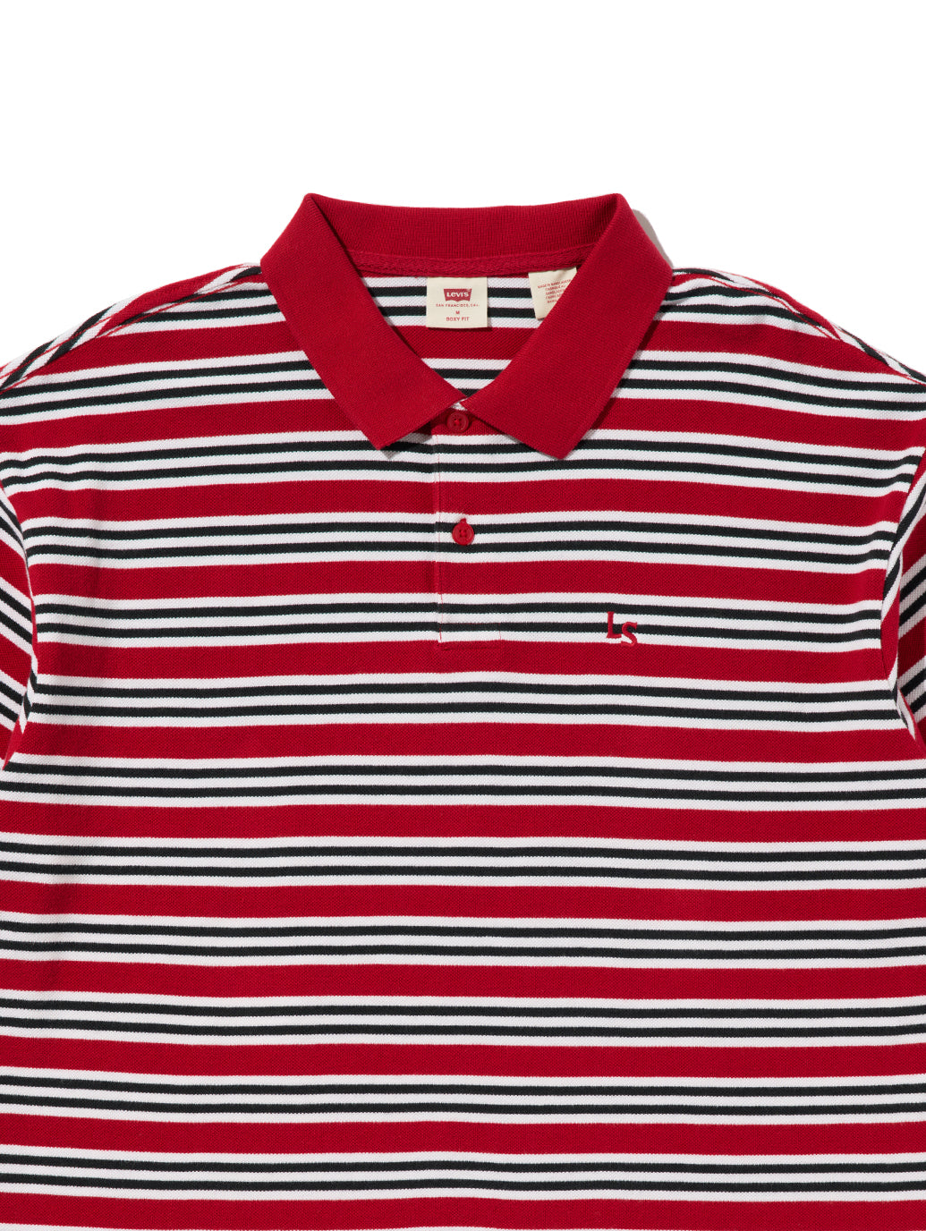 ボクシーポロシャツ