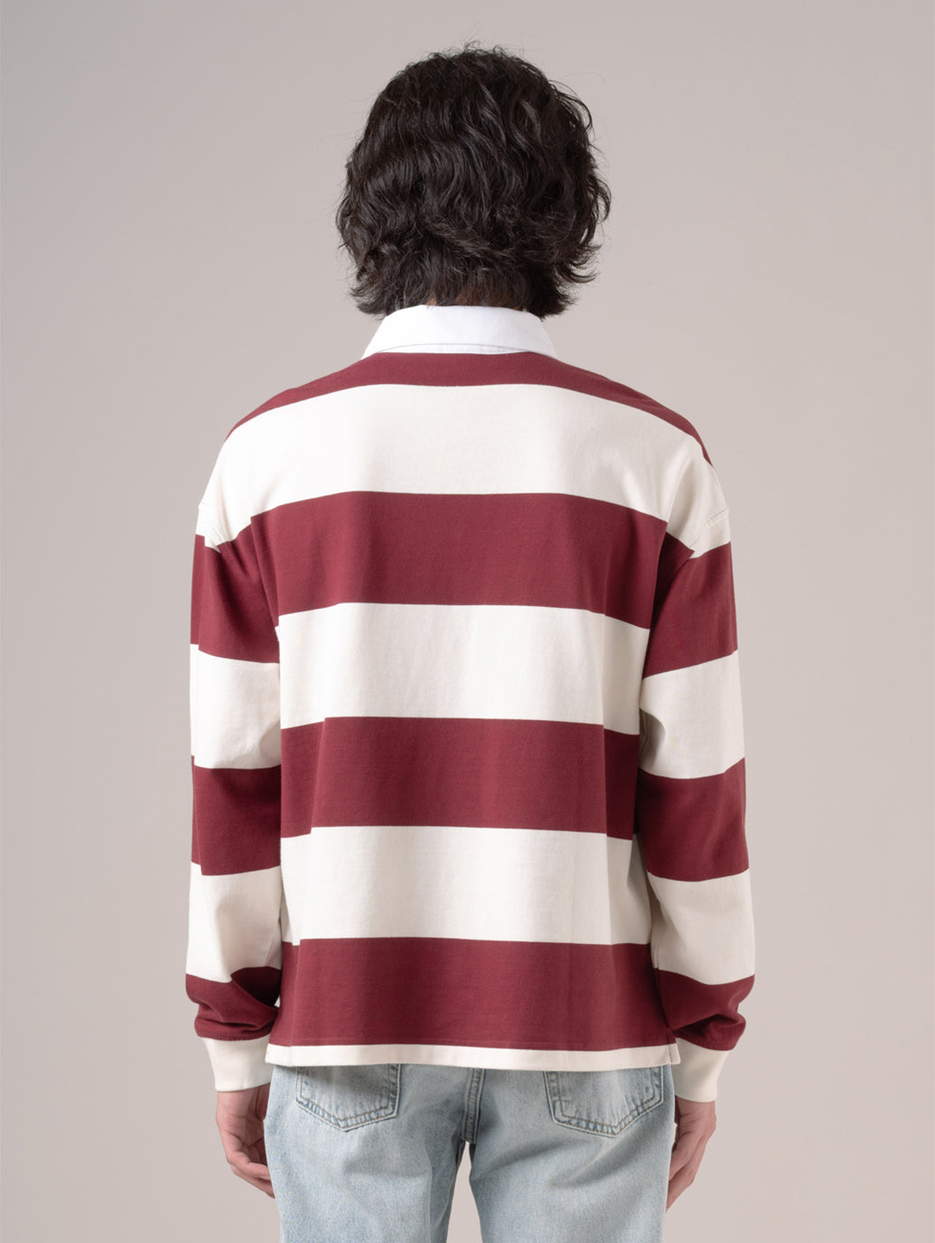 ハドソン ボックス ラグビーシャツ