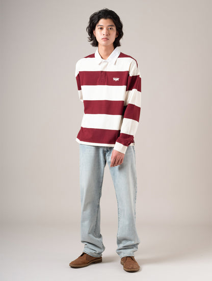 ハドソン ボックス ラグビーシャツ