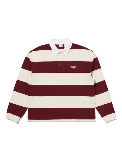 ハドソン ボックス ラグビーシャツ