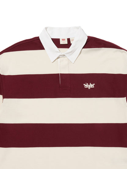 ハドソン ボックス ラグビーシャツ