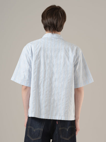 ショートスリーブ ラマ ボックスシャツ