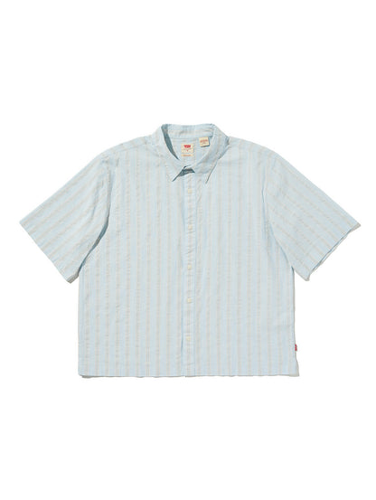 ショートスリーブ ラマ ボックスシャツ