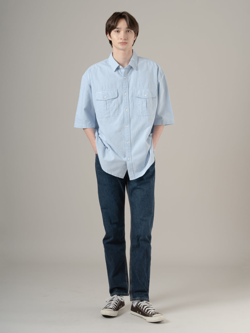 パシフィカ ルーズシャツ