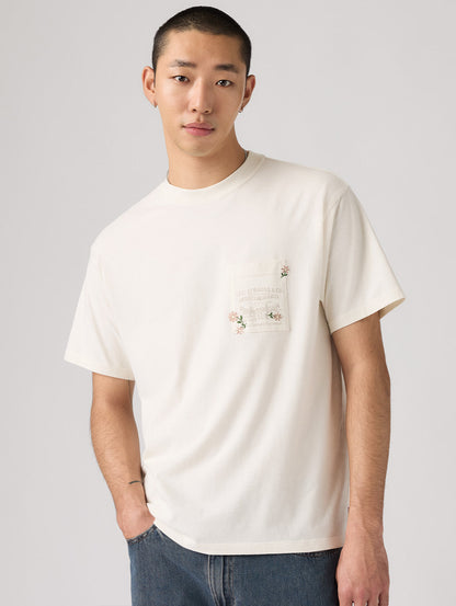 グラフィック ヴィンテージフィット ポケットTシャツ