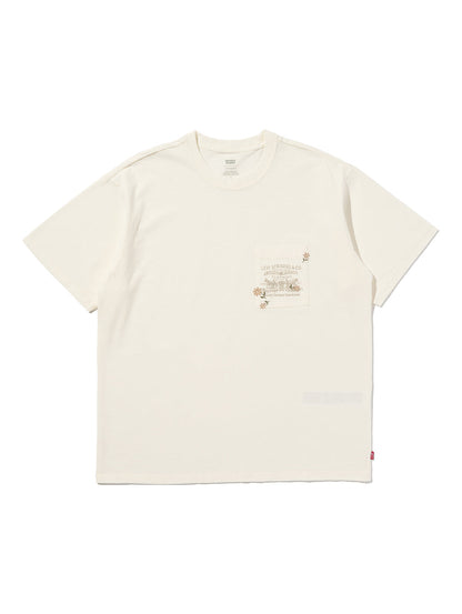 グラフィック ヴィンテージフィット ポケットTシャツ