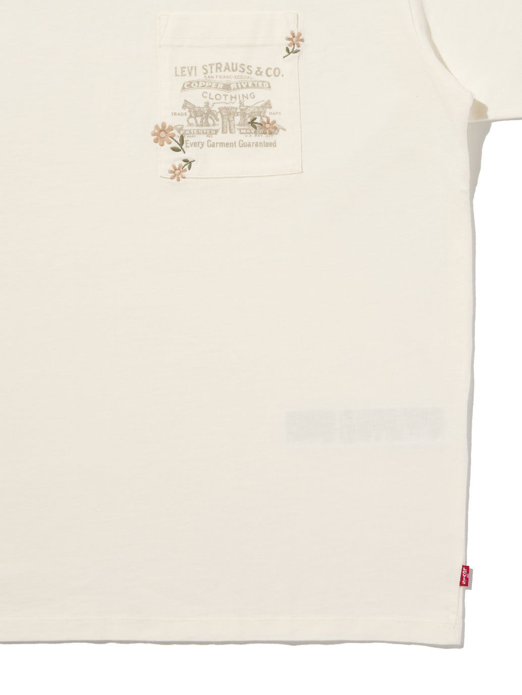 グラフィック ヴィンテージフィット ポケットTシャツ