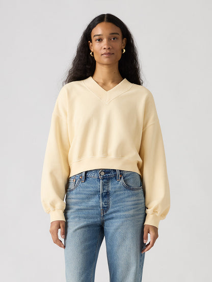 ヴィンテージ Vネック スウェットシャツ