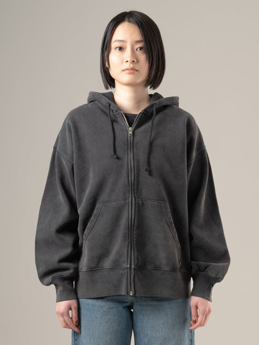 ヴィンテージ リラックスド フルジップ フーディー