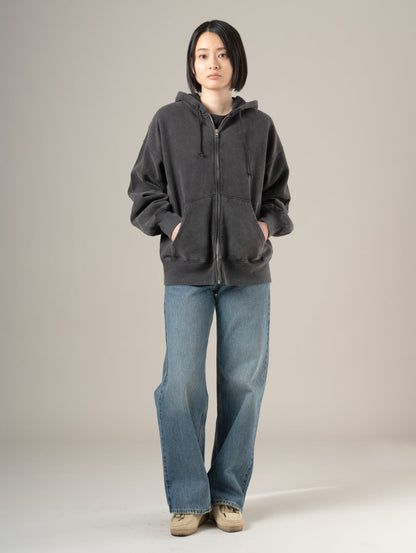 ヴィンテージ リラックスド フルジップ フーディー